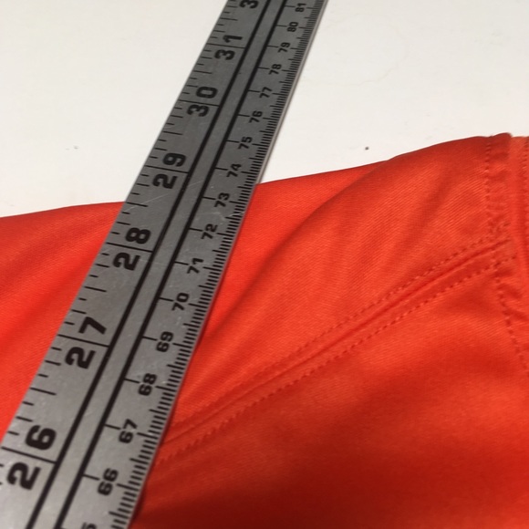 Malcolm X Orange Athletic T-Shirt By Any Means - Picture 3 of 7